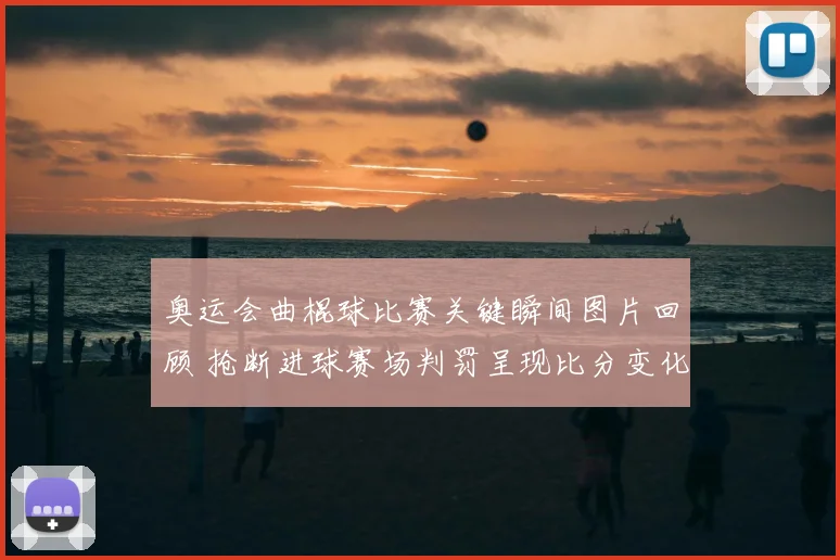 奥运会曲棍球比赛关键瞬间图片回顾 抢断进球赛场判罚呈现比分变化